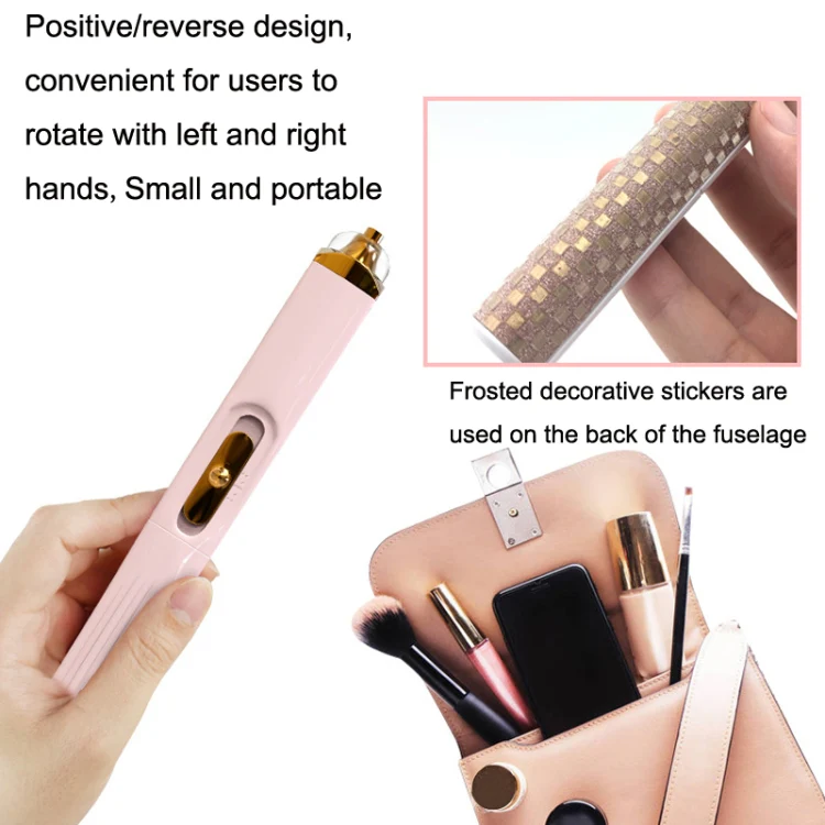 BZX5 5 In 1 USB Nail Polisher Peeling Manicure(Silver White) - Image 5