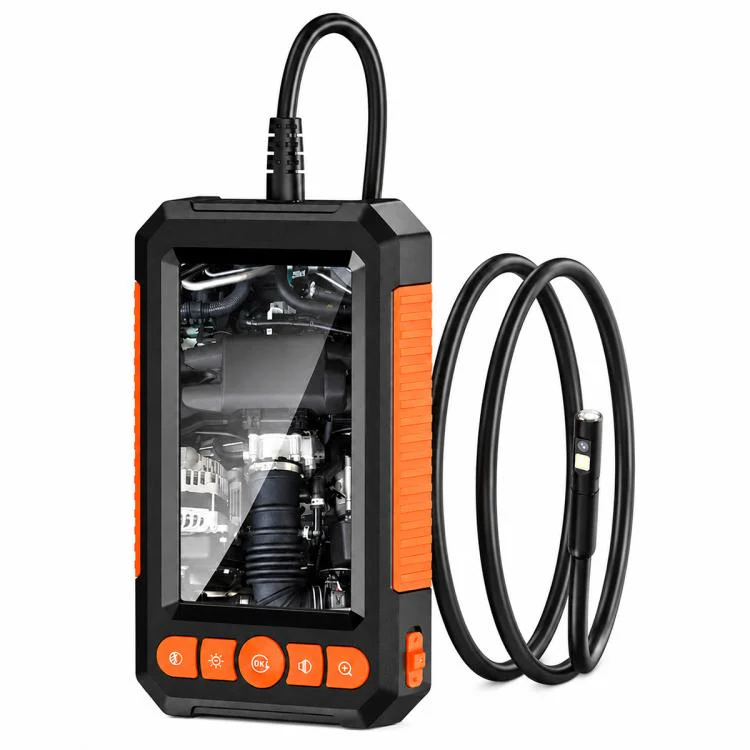 C43 4.3 inch IPS HD Screen 8mm Industry Digital Endoscope, Type:1m Hard Cable Dual-lens