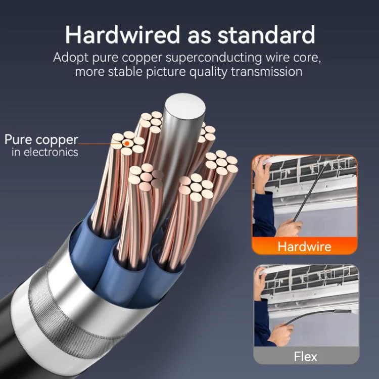 C43 4.3 inch IPS HD Screen 8mm Industry Digital Endoscope, Type:1m Hard Cable Dual-lens - Image 6