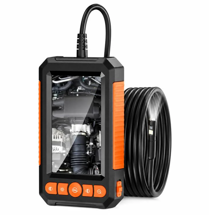 C43 4.3 inch IPS HD Screen 8mm Industry Digital Endoscope, Type:5m Hard Cable Dual-lens