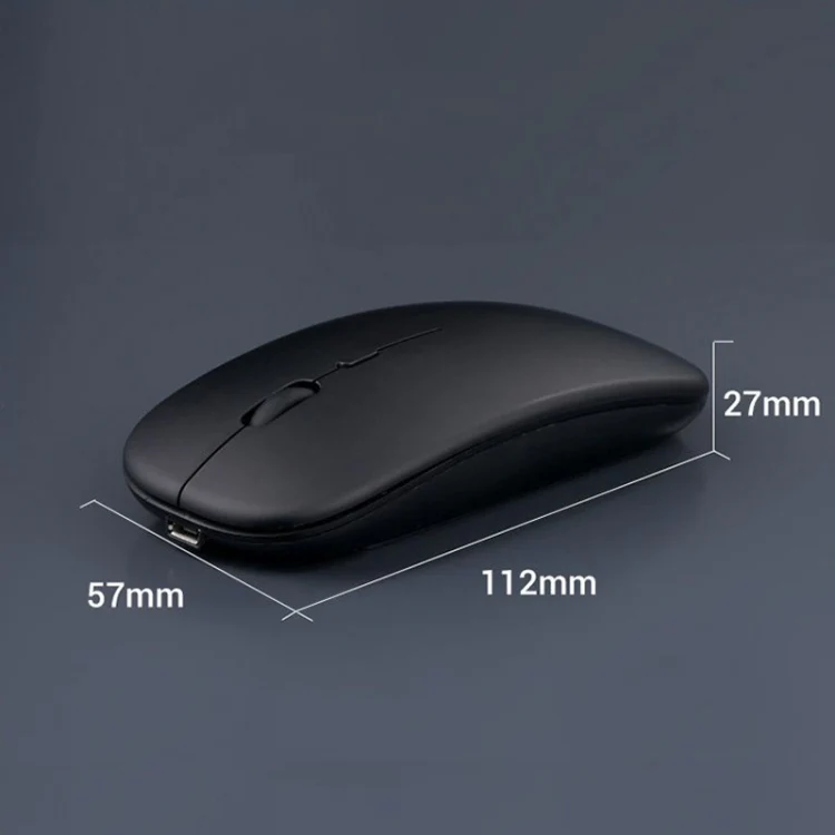 C7002 2400DPI 4 Keys Colorful Luminous Wireless Mouse, Color: 2.4G White - Image 3