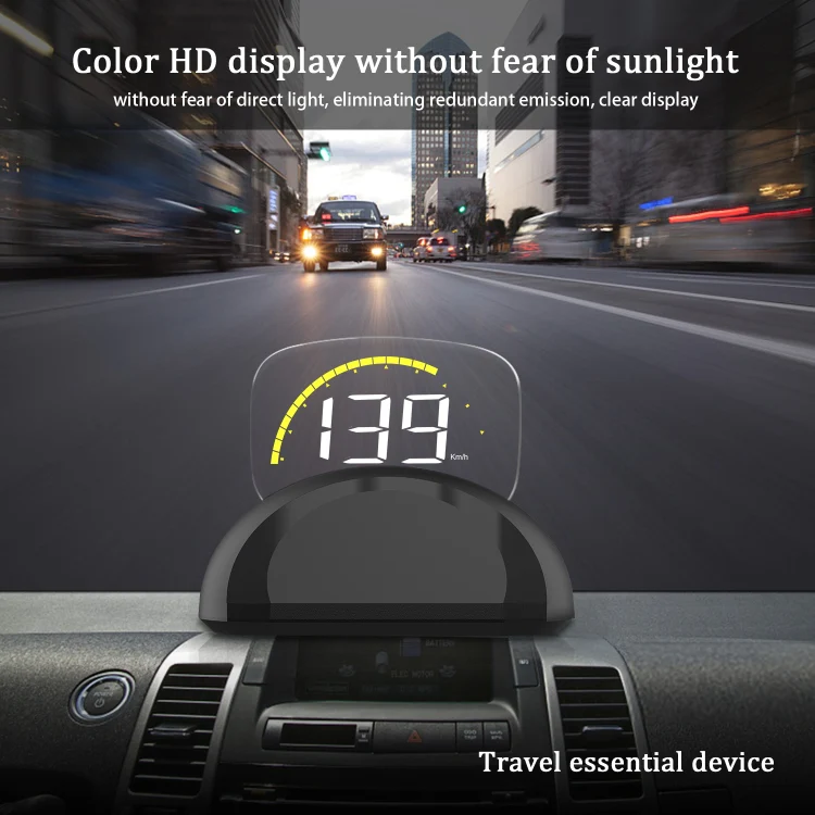 C700S OBD2 + GPS Mode Car HUD Head-up Display Fault Alarm - Image 7