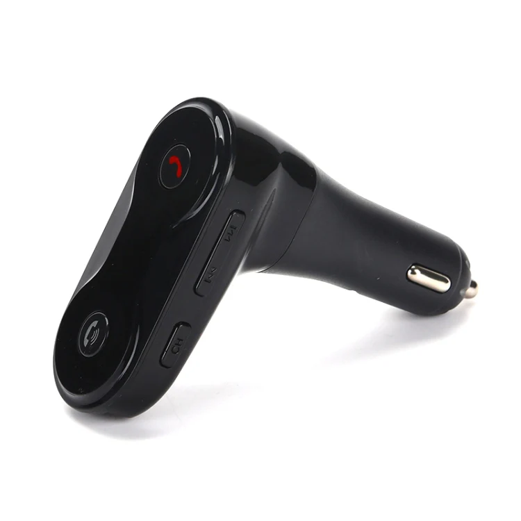 C8 Car Wireless FM Transmitter Modulator Bluetooth Charger Kit AUX Hands Free Mini MP3 Music Player - Image 3