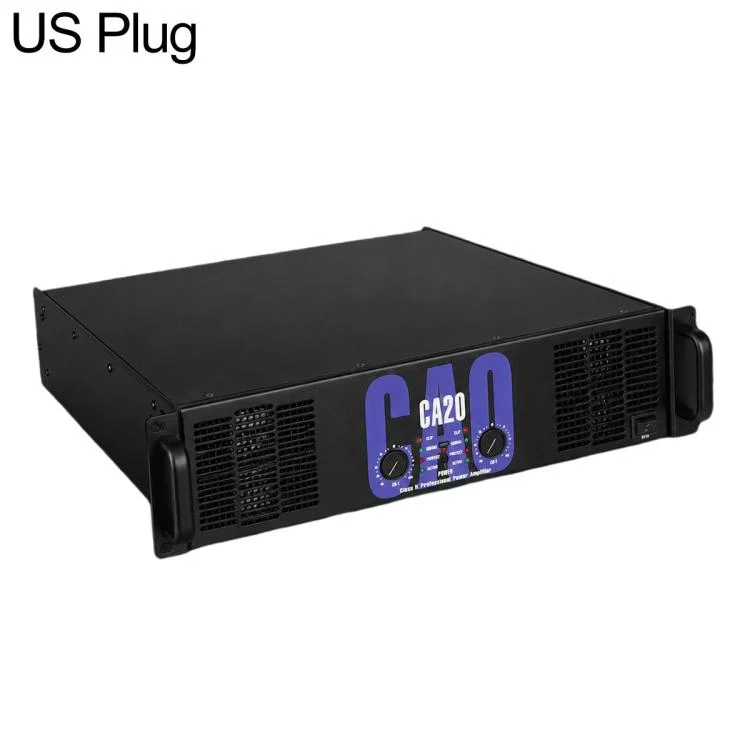 CA20 2800W Stage Dual-Channel Pure Audio Power Amplifier(US Plug)