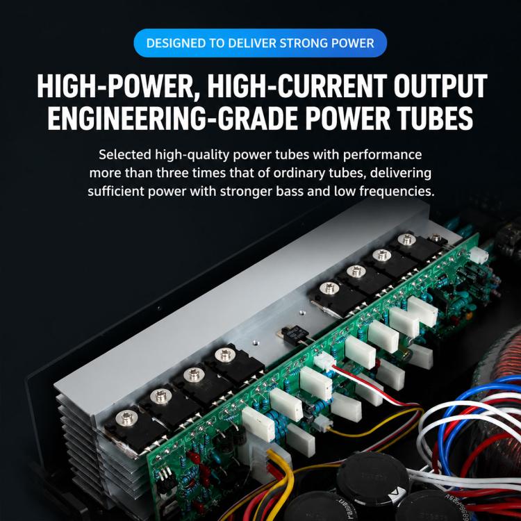 CA30 3200W Stage Dual-Channel Pure Audio Power Amplifier(EU Plug) - Image 9