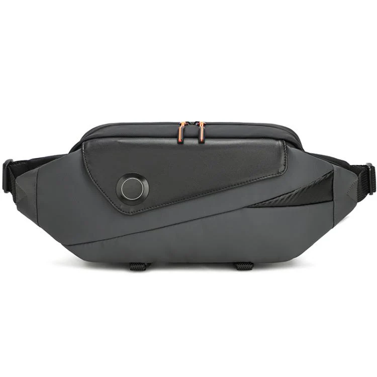 Camera Sling Chest Bag Multifunction Photography Shoulder Bag, Size:30 x 9.5 x 17cm(Grey) - Image 2