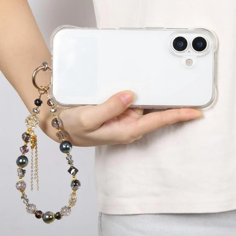 Candy Pearl Butterfly Phone Charm Strap(Green) - Image 7