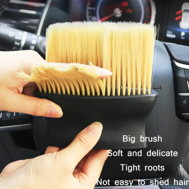 Car Air-Conditioning Air Outlet Dust Removal Cleaning Brush(Black) - Image 5