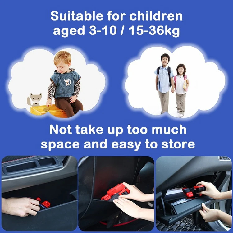 Car Child Seat Safety Belt Adjustment Anti-collision Limit Fixer(Red) - Image 6