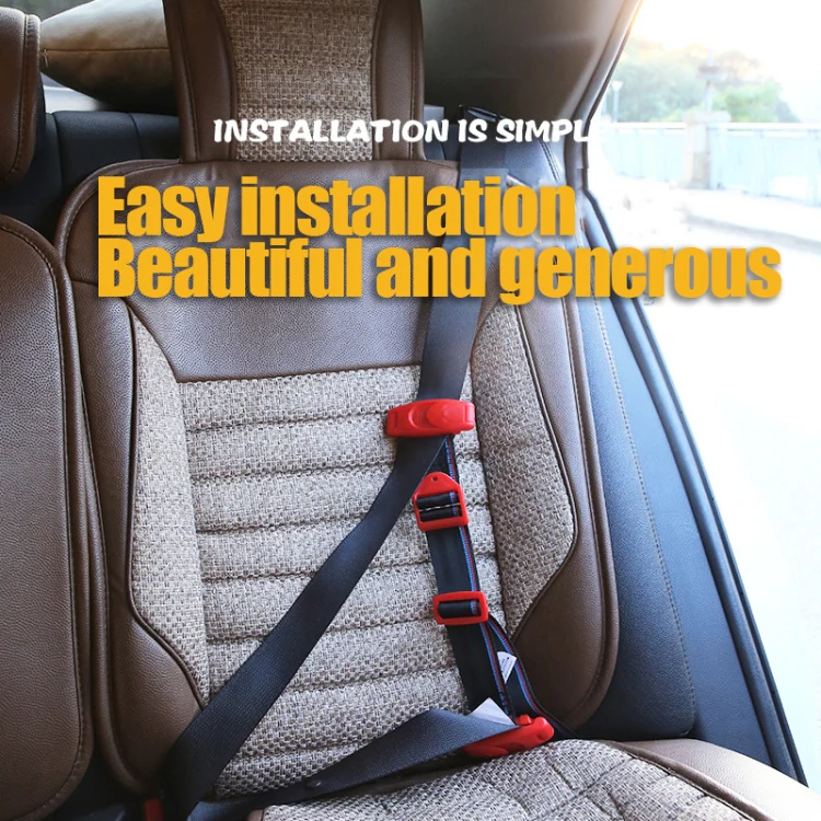 Car Child Seat Safety Belt Adjustment Anti-collision Limit Fixer(Red) - Image 8