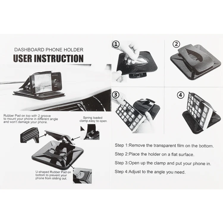 Car Clip Dashboard Mount Holder Cell Phone Holder - Image 9