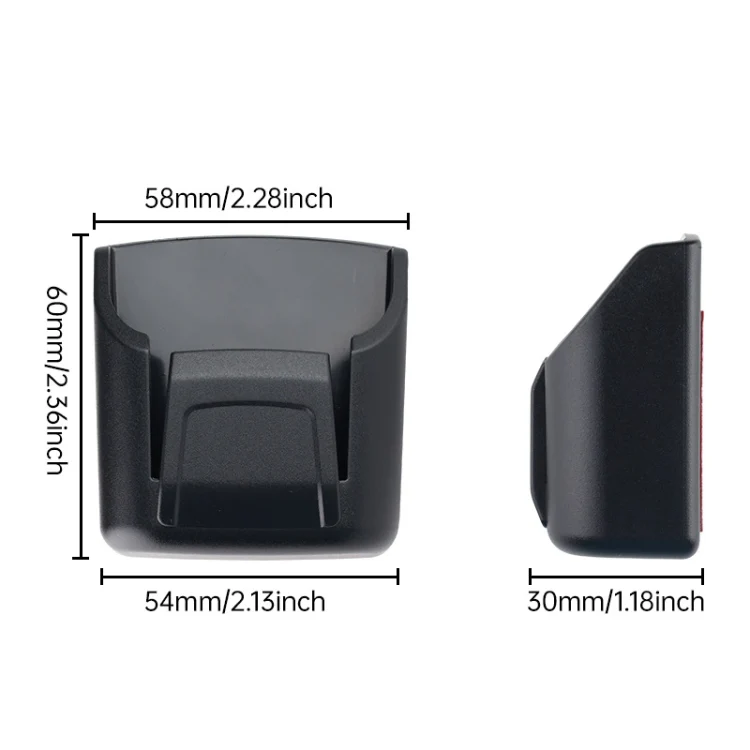 Car Dashboard Key Remote Control Storage Box(Black) - Image 2