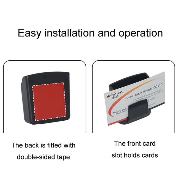 Car Dashboard Key Remote Control Storage Box(Black) - Image 3