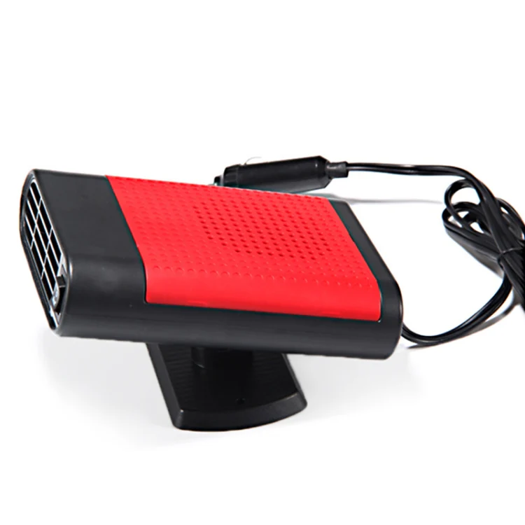 Car Heater Hot Cool Fan Windscreen Window Demister Defroster DC 12V, Ordinary Version (Red) - Image 2