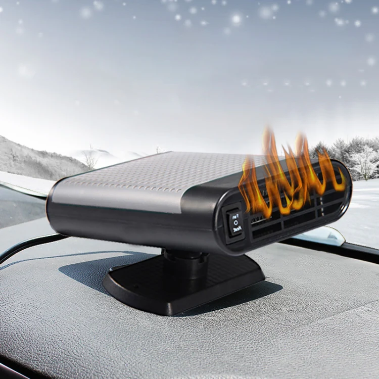 Car Heater Hot Cool Fan Windscreen Window Demister Defroster DC 24V, Ordinary Version(Red) - Image 7
