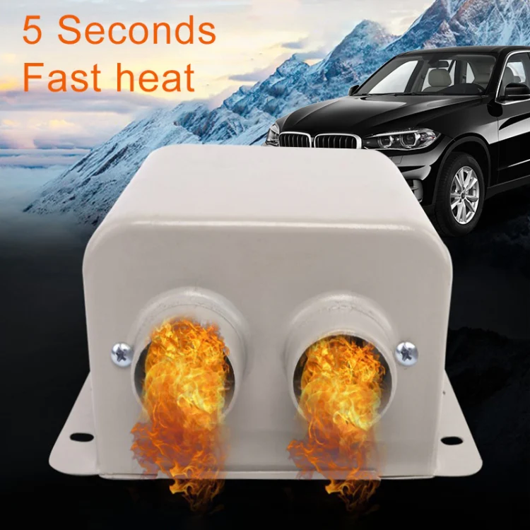Car High-power Electric Heater Defroster, Specification:12V Classic 2-hole 600W - Image 8