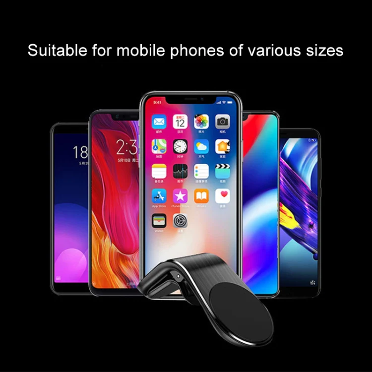 Car Metal Magnetic Air Outlet Mobile Phone Holder Bracket(Gold) - Image 6