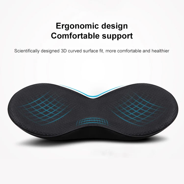 Car mini Seat Cushion Breathable Lumbar Seat Mat (Beige) - Image 5
