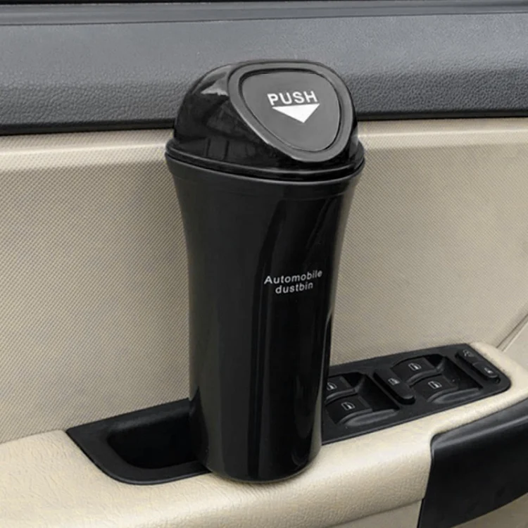 Car Mini Trash Can Multifunctional Interior Storage Box(Red) - Image 6