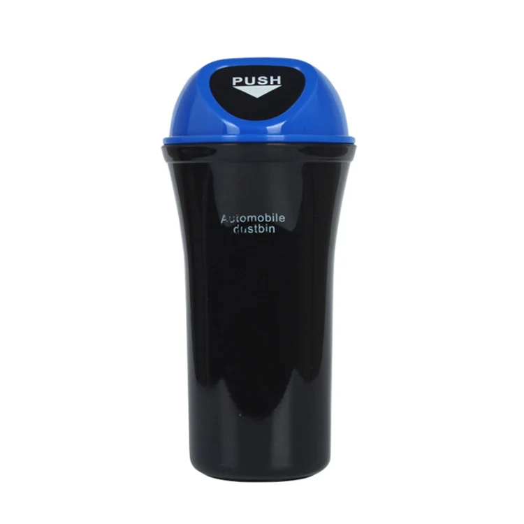 Car Mini Trash Can Multifunctional Interior Storage Box(Sapphire)