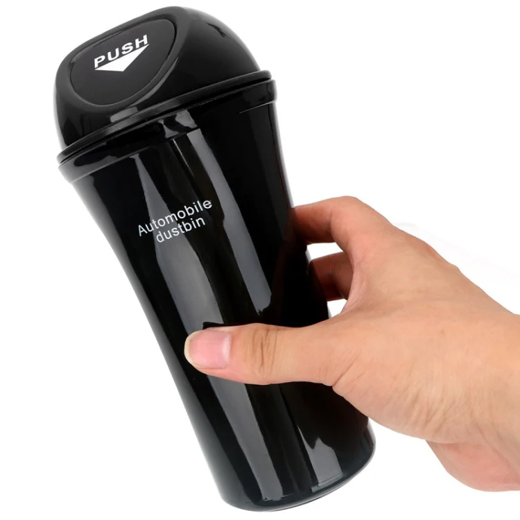 Car Mini Trash Can Multifunctional Interior Storage Box(Sapphire) - Image 4