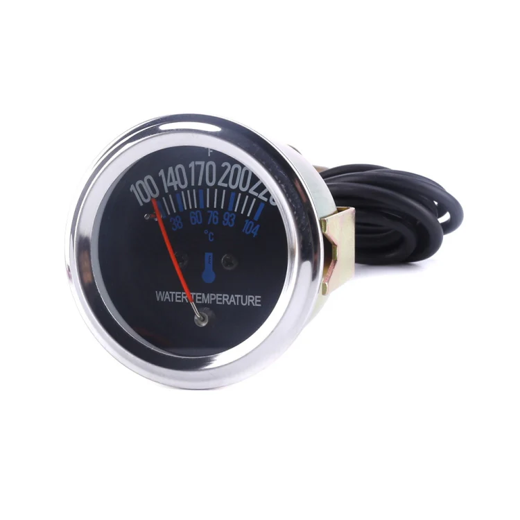 Car Modified 12V Universal 52mm Mechanical Water Temperature Gauge - Image 2