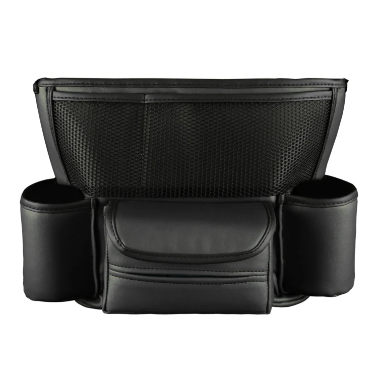 Car Multifunctional Armrest Box Storage Bag Car Interior Supplies(Black)