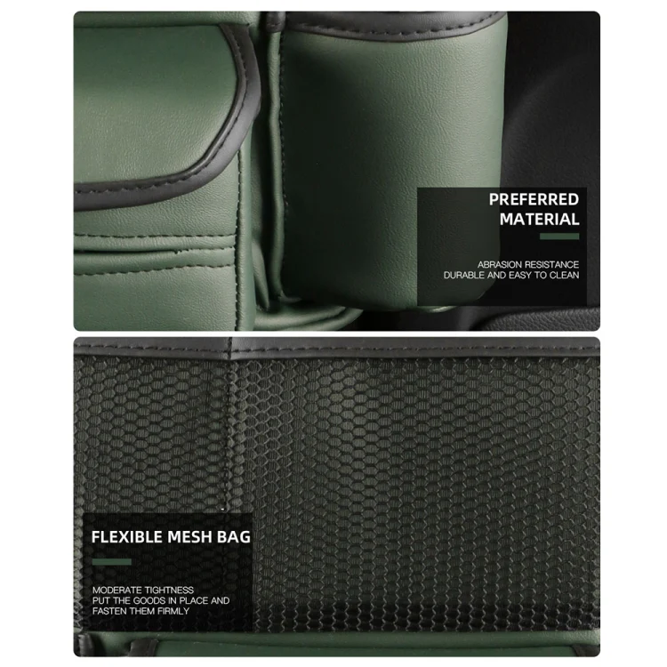 Car Multifunctional Armrest Box Storage Bag Car Interior Supplies(Black) - Image 9
