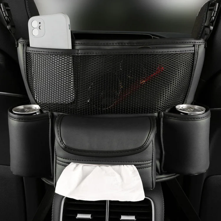 Car Multifunctional Armrest Box Storage Bag Car Interior Supplies(Green) - Image 10