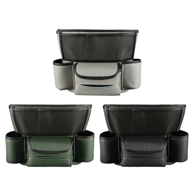 Car Multifunctional Armrest Box Storage Bag Car Interior Supplies(Green) - Image 3