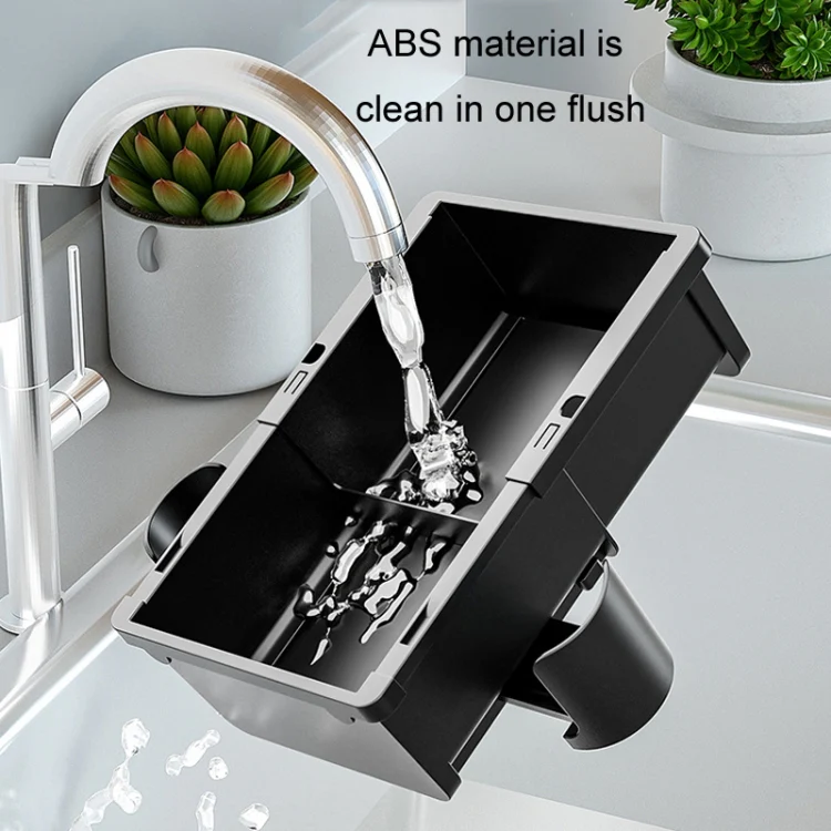 Car Seat Armrest Storage Box Adjustable Tissue Box(Black) - Image 4