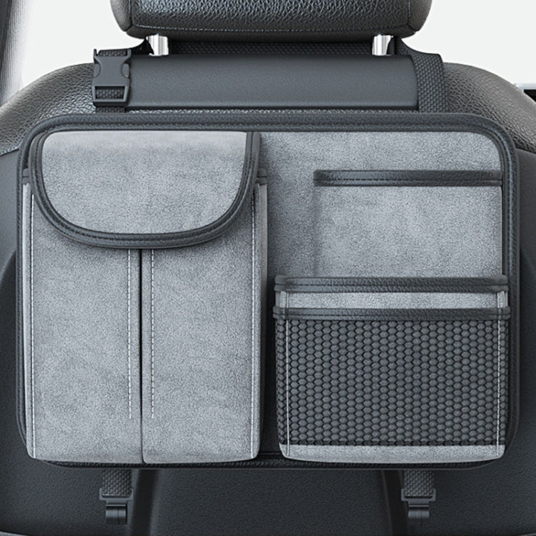 Car Seat Back Organizer Multifunctional Storage Bag Decorative Products(Black) - Image 6