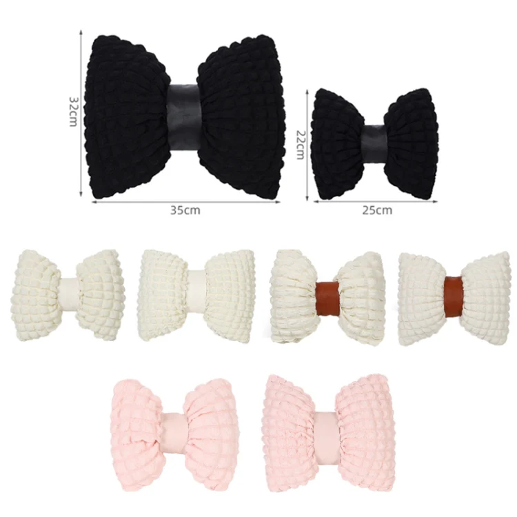 Car Seat Breathable And Comfortable Puff Pillow Upholstery, Color: Lumbar Pillow Pink - Image 2