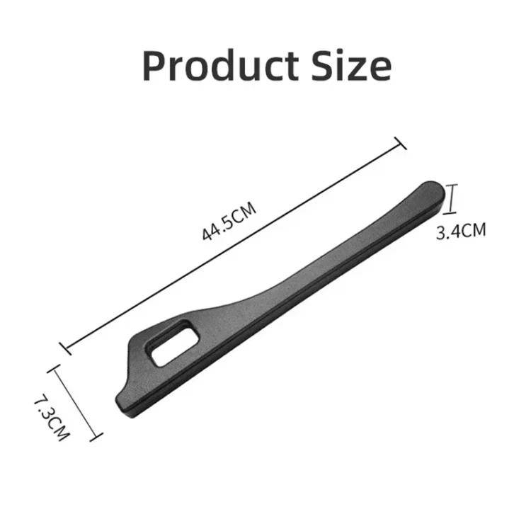 Car Seat Gap Bar Car Interior Armrest Box Gap Leak-proof Filler (Brown) - Image 3