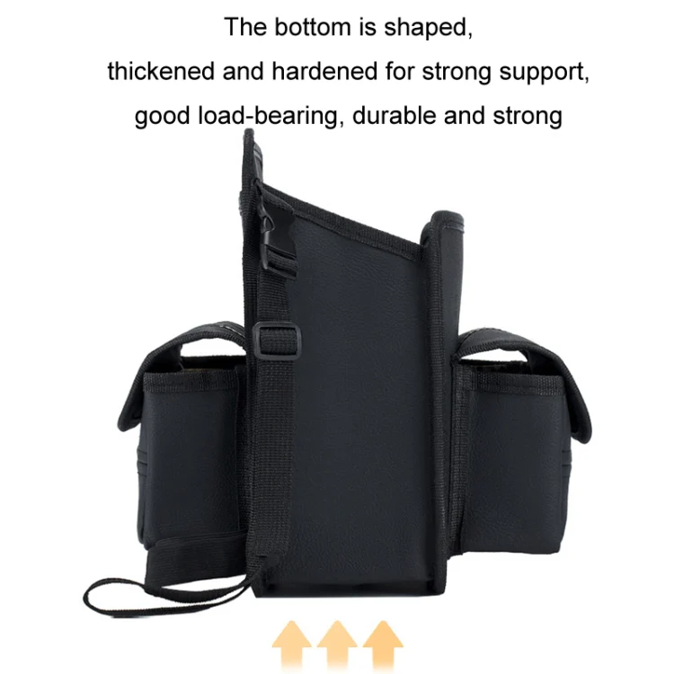 Car Seat Storage Mesh Pocket Hanging Storage Bag Tissue Box, Color: H9160 Black - Image 3