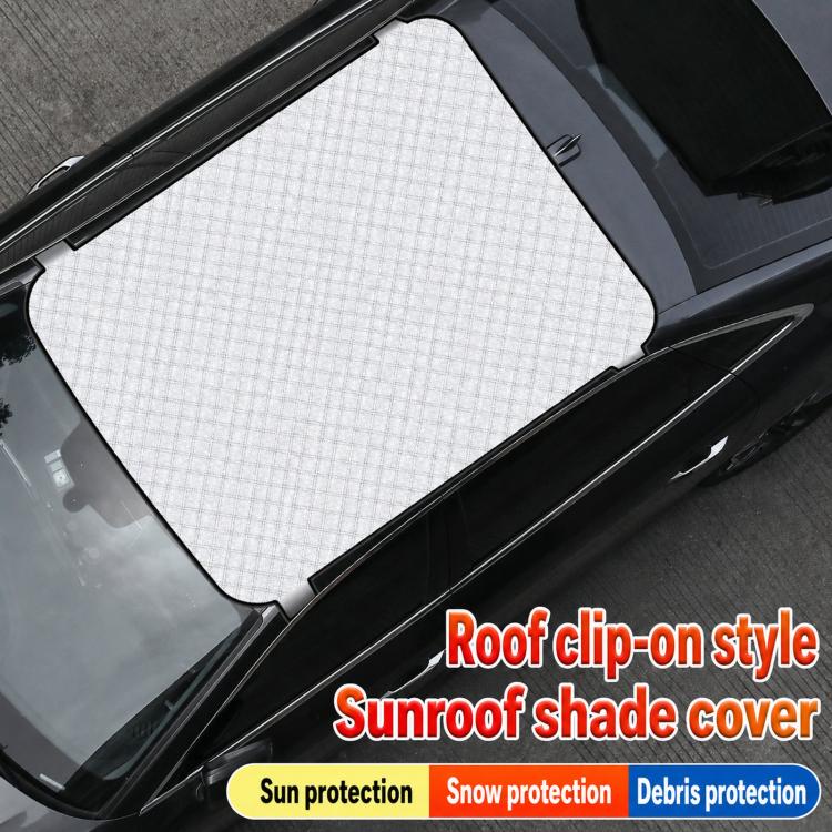 Car Sunroof Snow Protection Cover Clamp-On Roof Sun & Heat Insulation Cover, Size: 150 x 125cm - Image 2