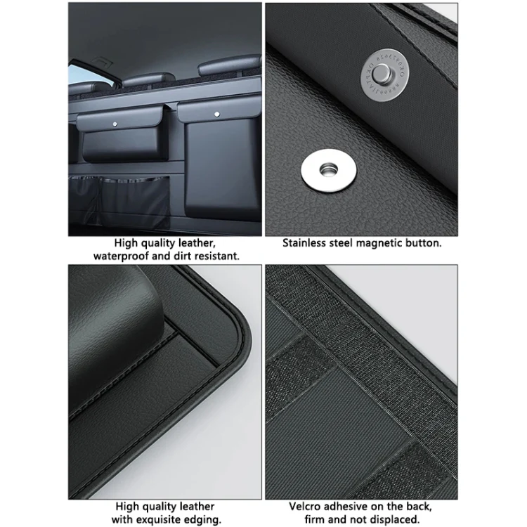 Car Trunk Multifunctional Storage Bag(Black) - Image 3