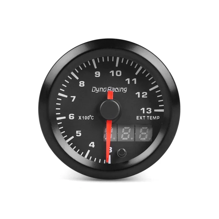 Car Universal 52mm Digital Display LED LCD Colorful Exhaust Temperature Gauge - Image 2