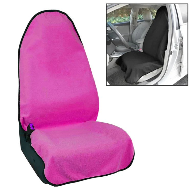Car Universal Waterproof Anti-skid Seat Cover (Pink)