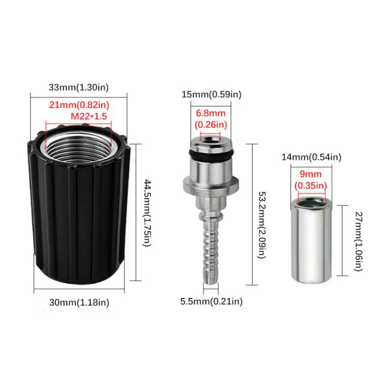 Car Wash Machine High-pressure Water Hose Anti-detachment Connector, Model:No. 31 - Image 2