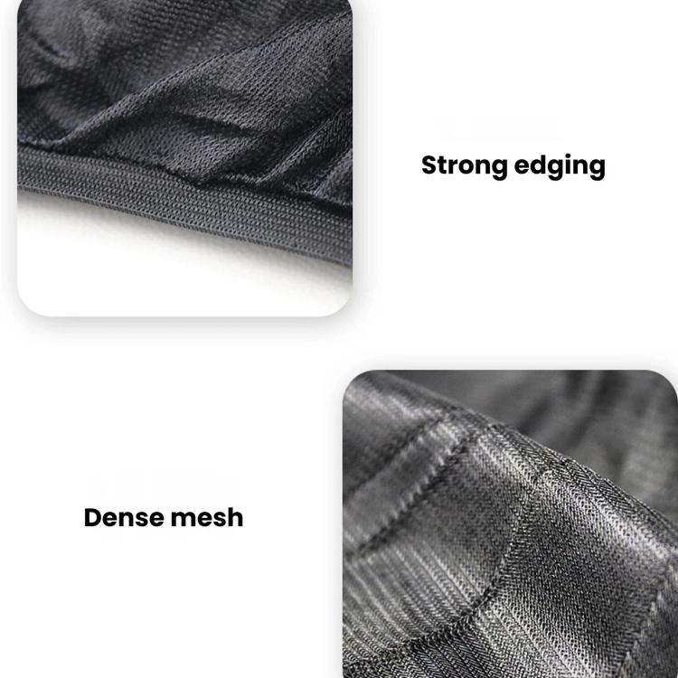 Car Window Sunshade Mosquito Curtain Mesh Fabric Auto Window Sun Block Cover, Spec: Car 2pcs Front Window + 2pcs Rear Window - Image 10