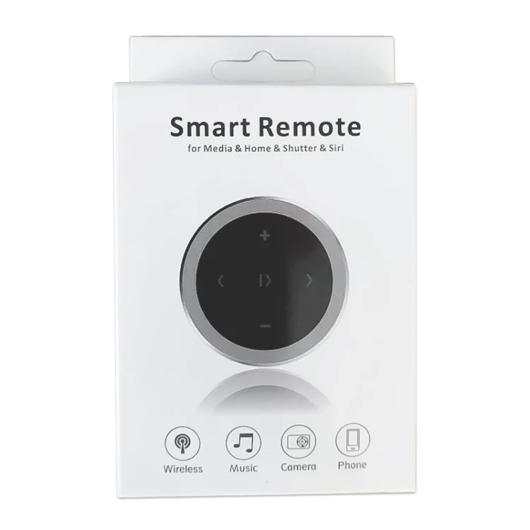 Car Wireless Bluetooth Controller Mobile Phone Multimedia Multi-functional Steering Wheel Remote Controller with Holder (Black) - Image 10