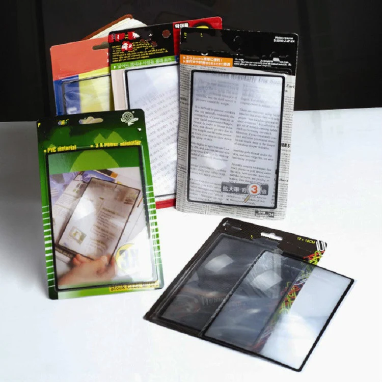 Card Slim Reading 3x Magnifier Business Card Magnifier, Specification:120×180mm - Image 3