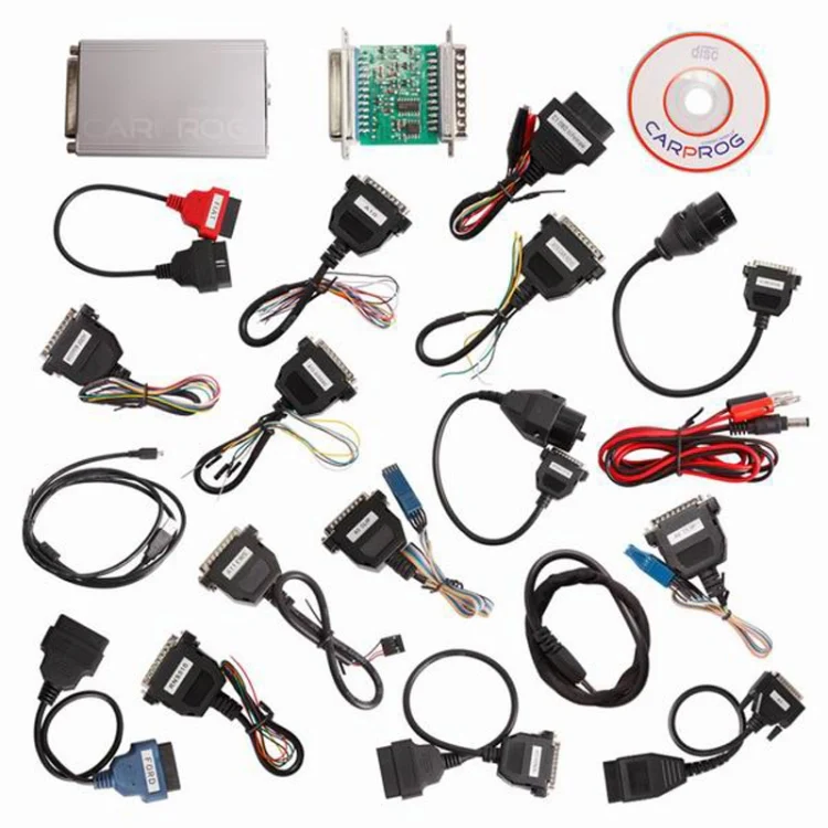 Carprog V13.77 Full ECU Chip Auto Repair Tool with 21 Adaptors for Car Radios / Odometers / Dashboards / Immobilizers Repair - Image 8