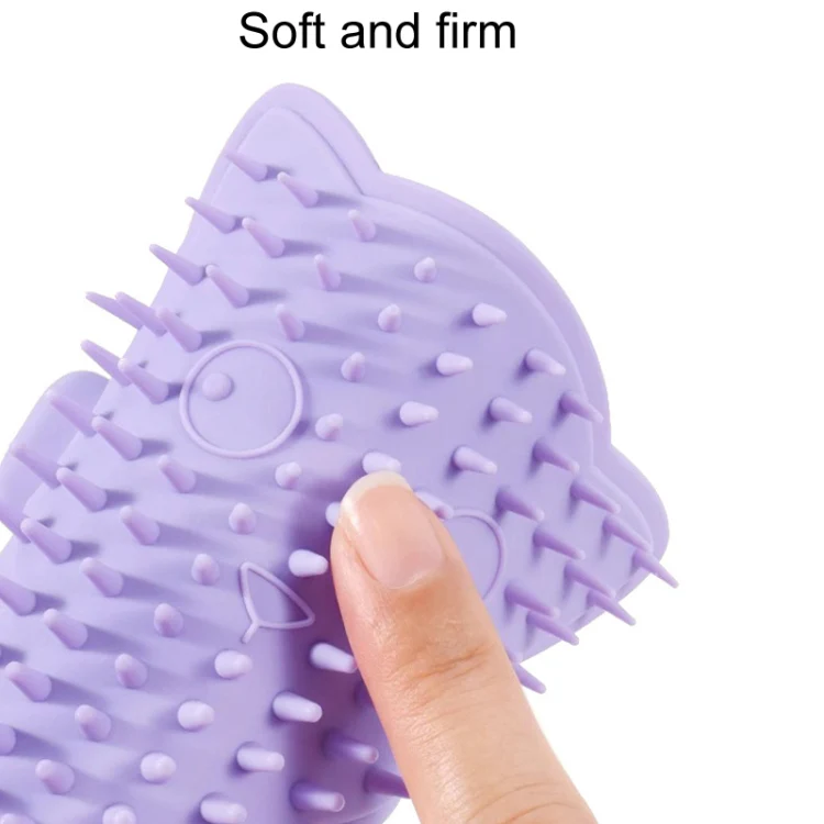 Cats Corner Self-Exciting Scratcher Pet Massage Brush Toys(Gray) - Image 4