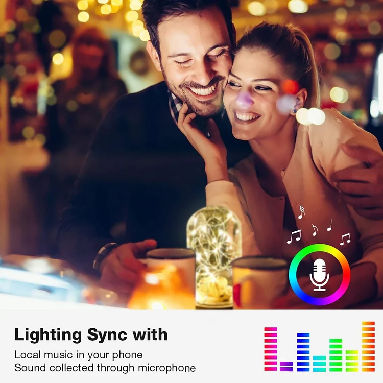 Christmas Decoration RGB Copper Wire String Light Bluetooth Mobile APP Control, Length: 15m 150 LEDs - Image 3
