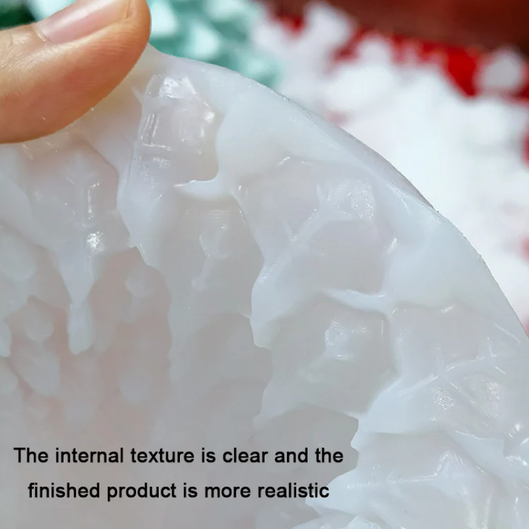 Christmas DIY Scented Candle Silicone Mold, Color: White(SD-69) - Image 3