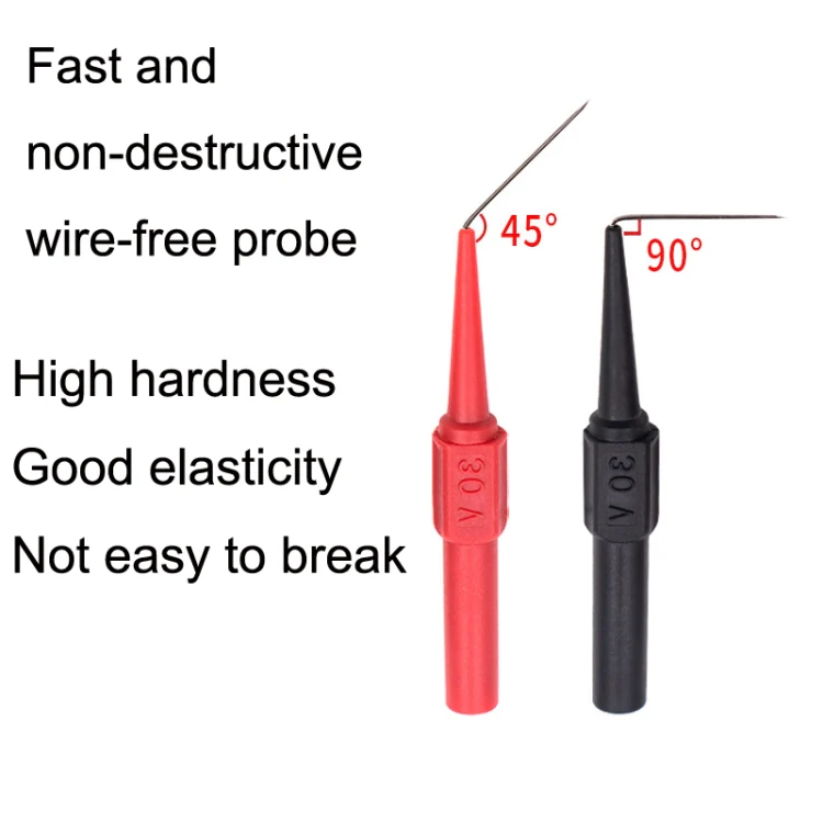 Coarse Probe Auto Repair Test Multimeter Pen, Color: Red - Image 4