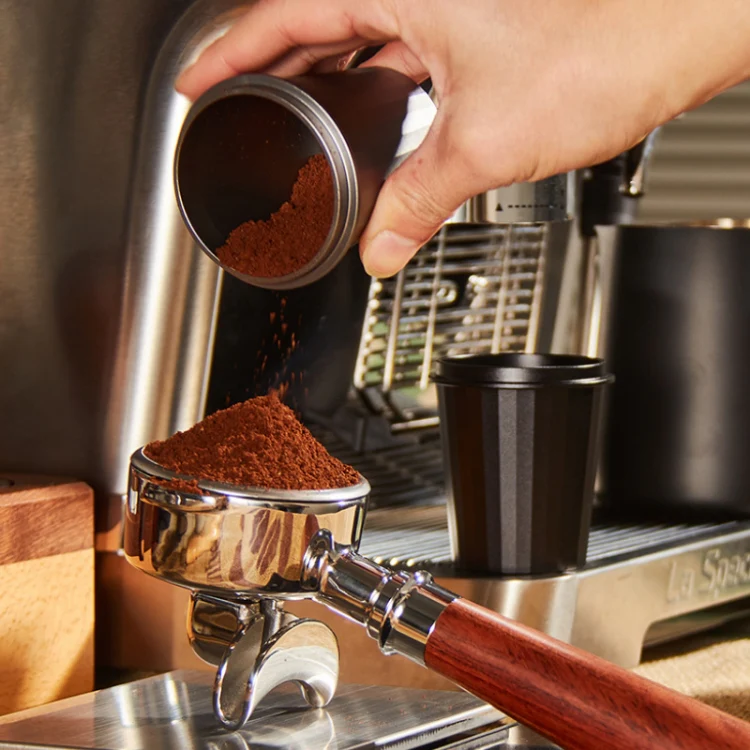 Coffee Machine Powder Cup Sieve Brewing Head Appliance, Color: For Breville Rich Black (54mm) - Image 6
