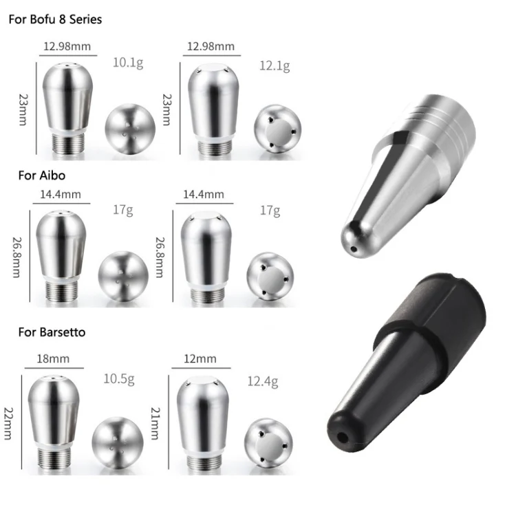 Coffee Machine Steam Nozzle For Breville 8 Series, Style: 3 Holes - Image 2
